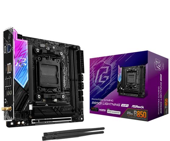 ASRock B850I Lightning WiFi AM5 mITX -emolevy