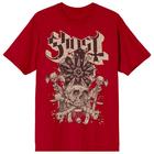 Ghost - Skull n Blones Papa - T-paita - Miehet - Punainen