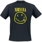 Nirvana - Logo - Heavyweight - T-paita - Miehet - Musta