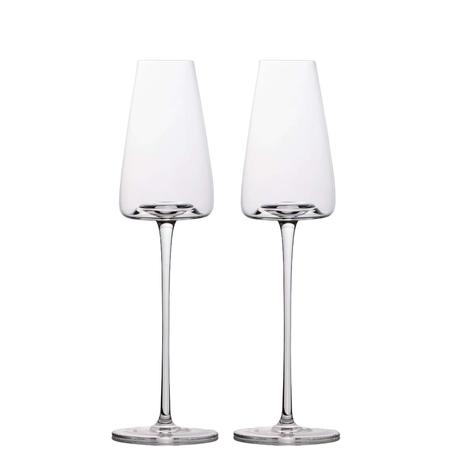 Intirilife musta 220 ml samppanjalasisetti