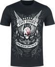 Five Finger Death Punch - No Regrets Heavyweight - T-paita - Miehet - Musta