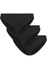 Urban Classics - Ladies Rip Slip 3-Pack - Alusasut - Naiset - Musta