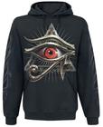 Spiral - Evil Eye - Hoodie - Huppari - Miehet - Musta
