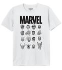 Marvel - Marvel Character - T-paita - Miehet - Valkoinen