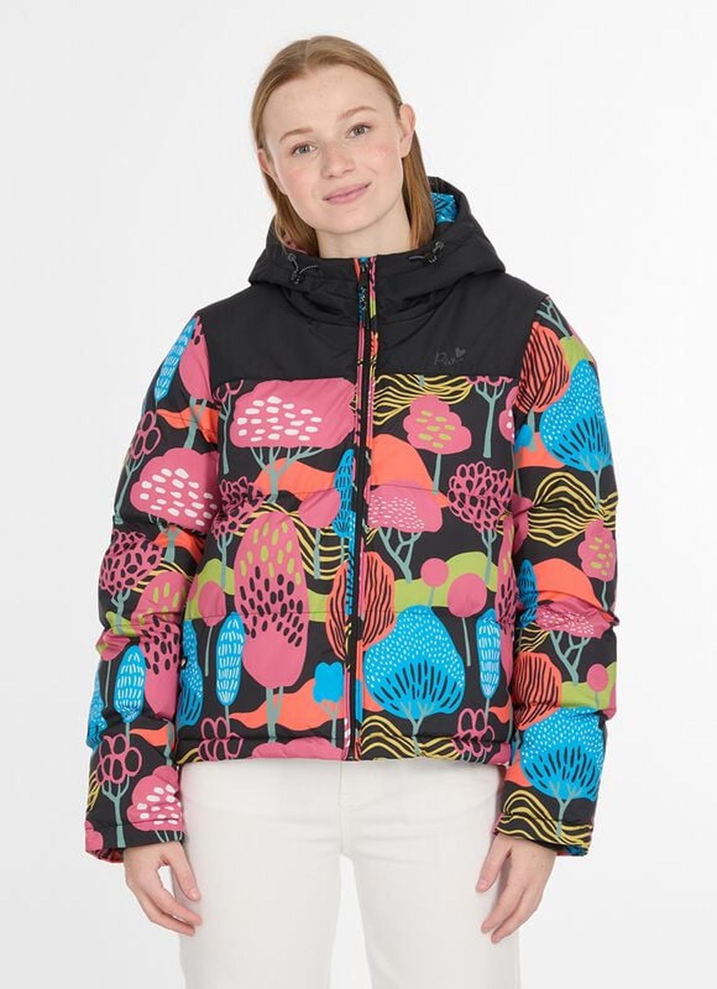 Ragwear - Amazze Print - Talvitakki - Naiset - Monivärinen