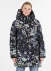 Ragwear - Avelin Print - Pitkä talvitakki - Naiset - Monivärinen