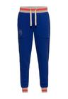 Queen Kerosin - Kitten Sport Club College Style Sweatpants - Collegehousut - Naiset - Sininen beige
