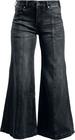 Black Premium by EMP - Ruby - Wide Leg Jeans - Farkut - Naiset - Musta