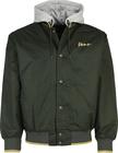 Vans - Scripted Vans Hooded Baseball Jacket - Välikausitakki - Miehet - Vihreä
