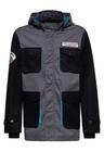 King Kerosin - California Outdoor Jacket - Välikausitakki - Miehet - Kivihiilenharmaa
