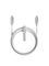 Nomad Kevlar Cable USB-C to USB-C 1.5m white – kuva 1