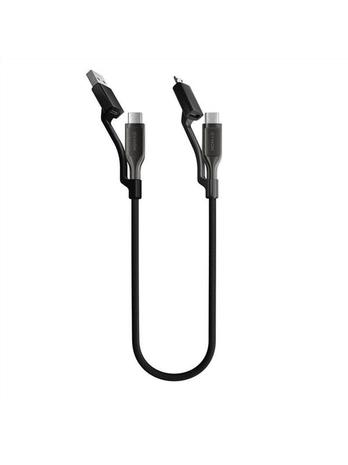 Nomad Universal Kevlar Cable USB-C 0.3m carbide – kuva 1/1