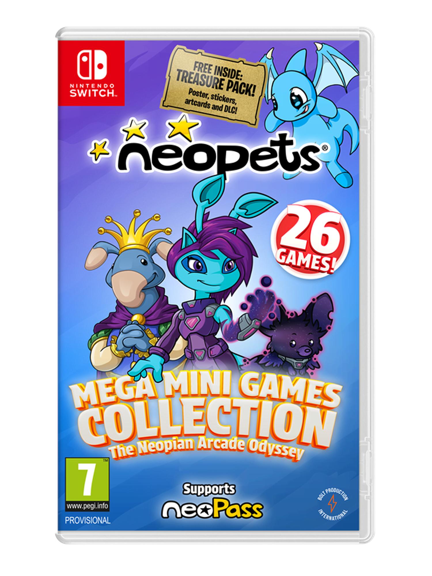 Neopets - Mega Mini Games Collection (Day One Edition) - Nintendo Switch - Kokoelma