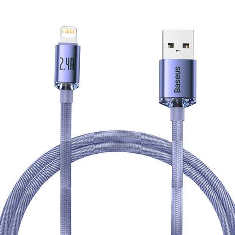 Baseus Crystal Shine cable USB to Lightning 2.4A 1.2m
