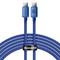 Baseus Crystal Shine cable USB-C to USB-C 100W 2m – kuva 4