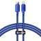 Baseus Crystal cable USB-C to Lightning 20W 1.2m (blue) – kuva 3