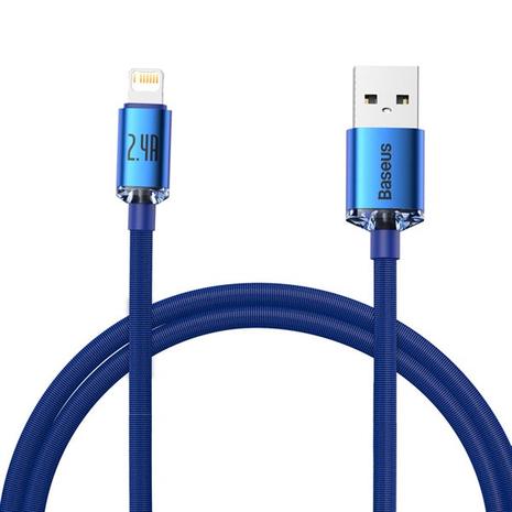 Baseus Crystal Shine cable USB to Lightning 2.4A 1.2m