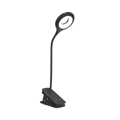 Lukuvalo klipsillä LED