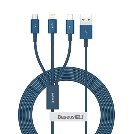 Baseus Superior Series USB to micro USB / USB-C / Lightning 3.5A 1.2m