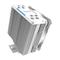Darkflash Computer Radiator Z4 PRO MIST WHITE - CPU-ilmajäähdytin – kuva 2
