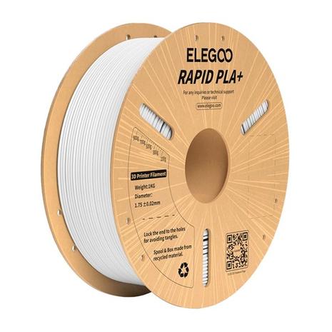 Elegoo Rapid PLA+ Filament - White - 3D Printterit