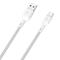 Dudao L9T 5A USB-A - USB-C Cable 1m - White – kuva 2