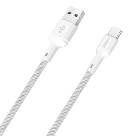 Dudao L9T 5A USB-A - USB-C Cable 1m - White – kuva 2/4