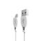 Dudao cable USB Type C 2.1A 1m white (L4T 1m white) – kuva 2