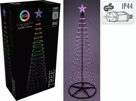 Valopuu 210 cm 370 RGB LED – kuva 1/1