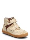 Bisgaard Bisgaard Barefoot Becky Tex Talvikengät Tarroilla Navy Bisgaard