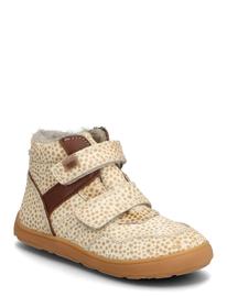Bisgaard Bisgaard Barefoot Becky Tex Talvikengät Tarroilla Navy Bisgaard