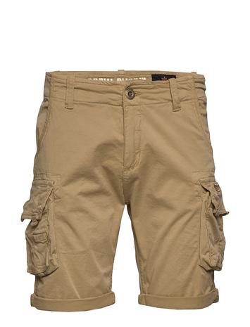 Alpha Industries Crew Short Designers Shorts Cargo Shorts Beige Alpha Industries