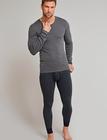 Schiesser Long Pants Bottoms Base Layer Bottoms Black Schiesser