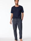 Schiesser Long Pants Olohousut Navy Schiesser