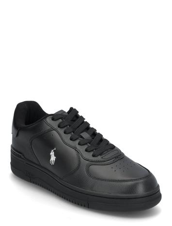 Polo Ralph Lauren Masters Crt-Sneakers-Low Top Lace Matalavartiset Sneakerit Tennarit Black Polo Ralph Lauren
