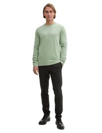Tom Tailor Basic Crewneck Knit Tops Knitwear Round Necks Beige Tom Tailor