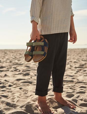 Wheat Sandal Corey Shoes Summer Shoes Sandals Navy Wheat