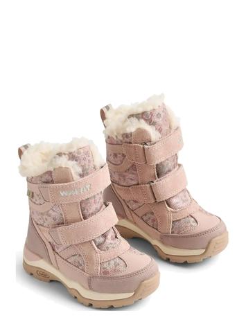 Wheat Winterboot Trailor Tex Talvikengät Tarroilla Pink Wheat