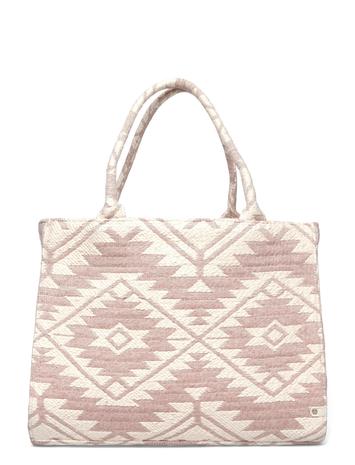 DEPECHE Shopper Bags Totes Cream DEPECHE