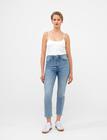 French Connection Stretch Cigarette Ankle Denim Bottoms Jeans Straight-regular Blue French Connection