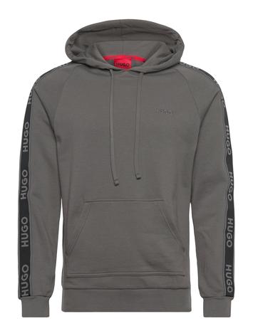 HUGO Liam Hoodie Tops Sweat-shirts & Hoodies Hoodies Black HUGO
