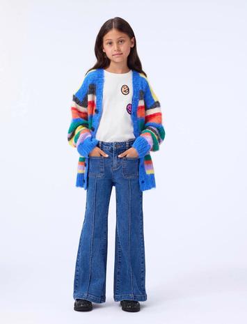 Molo Brutus Tops Knitwear Cardigans Blue Molo