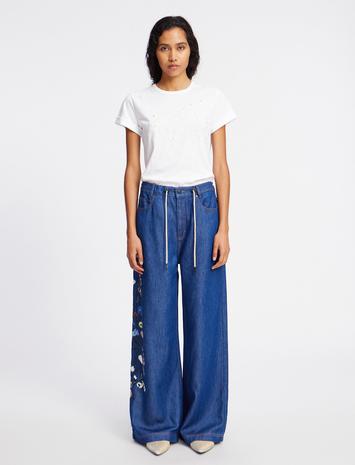 Munthe Piris Tops T-shirts & Tops Short-sleeved White Munthe
