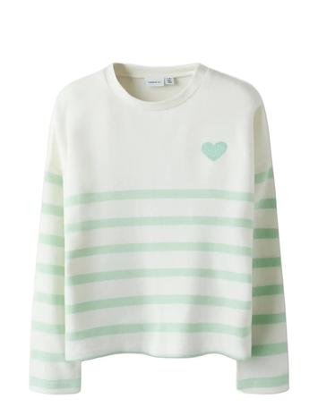 name it Nkfline Ls Knit Ps Noos Tops Knitwear Pullovers Multi/patterned Name It
