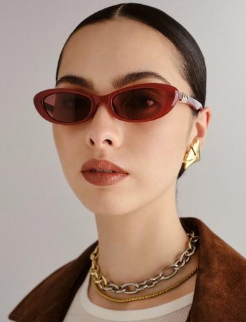 Le Specs The Whisperer Aurinkolasit Pink Le Specs