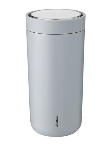 Stelton To-Go Click Cup Home Tableware Cups & Mugs Thermal Cups Grey Stelton