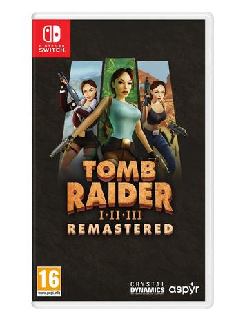 Tomb Raider I-III Remastered, Nintendo Switch -peli