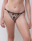 CHANTELLE Lush Co Bo. Thong Std Std W. Stringit Alusvaatteet Black CHANTELLE