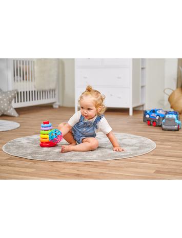 ABC Abc - Stacking Ring Pyramid Toys Baby Toys Educational Toys Stackable Blocks Multi/patterned ABC
