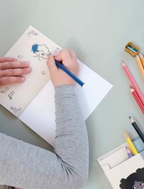 Fabelab Colouring Book - Colour Your World Toys Creativity Drawing & Crafts Drawing Coloring & Craft Books Multi/patterned Fabelab